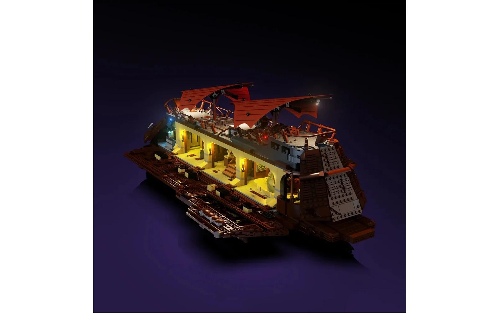 Light My Bricks LED-Licht-Set für LEGO® für 75397 SW – Jabbas Segelbarke