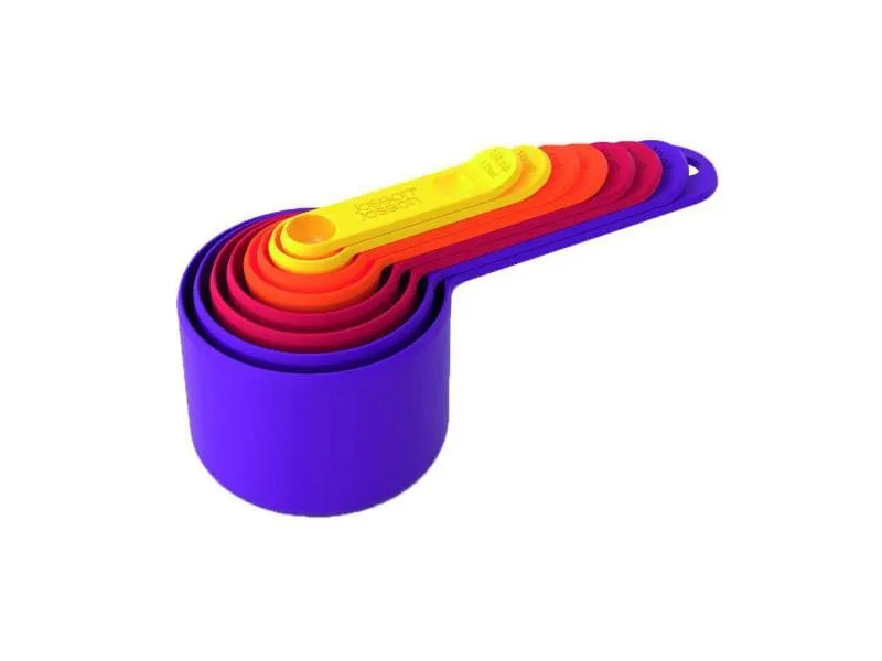 Joseph Joseph Messlöffel Nest 8 Stück, Gelb/Orange/Rot/Violett Joseph Joseph Messlöffel Nest 8 Stück, Gelb/Orange/Rot/Violett