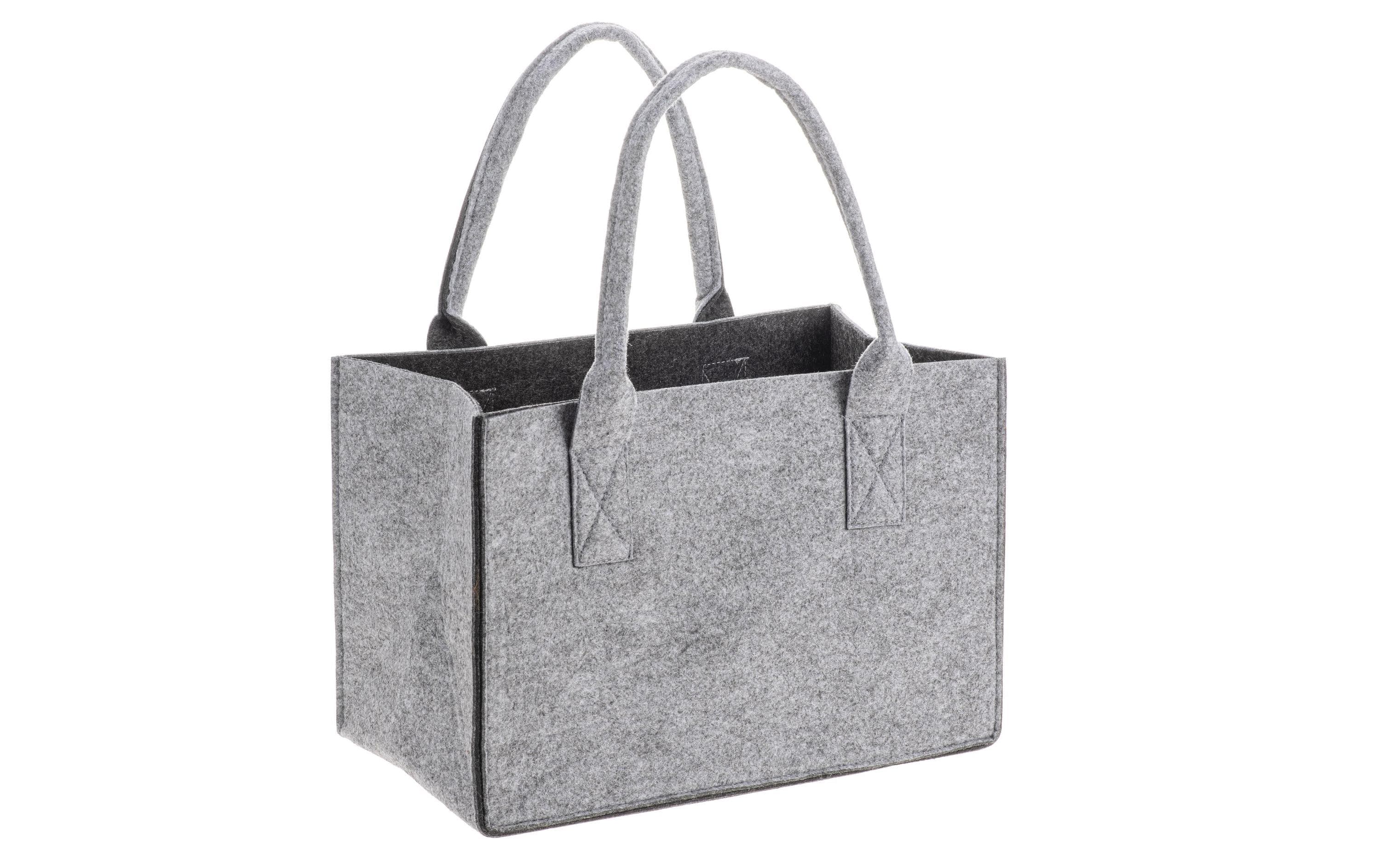Glorex Tasche Filz Grau/Anthrazit Glorex Tasche Filz Grau/Anthrazit