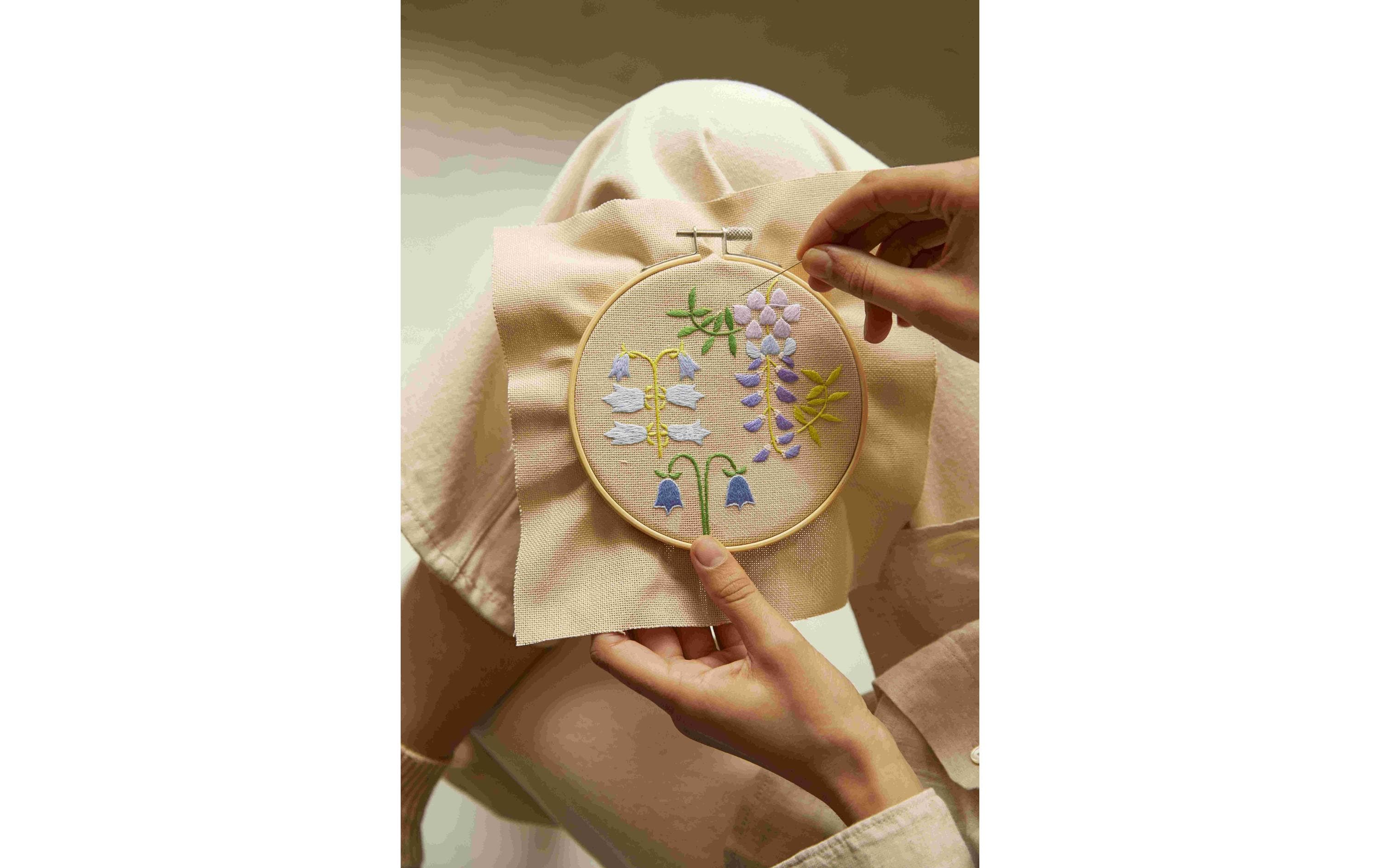 DMC Stickset Mindful Making Duo Frühlingsduft, Ø 13.5 cm DMC Stickset Mindful Making Duo Frühlingsduft, Ø 13.5 cm