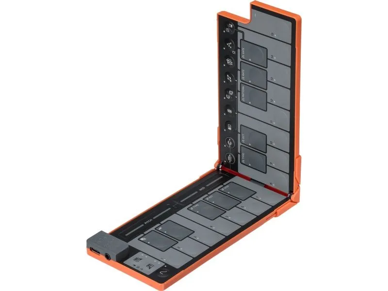 Korg Keyboard Controller nanoKEY Fold Lava Orange Limited Korg Keyboard Controller nanoKEY Fold Lava Orange Limited