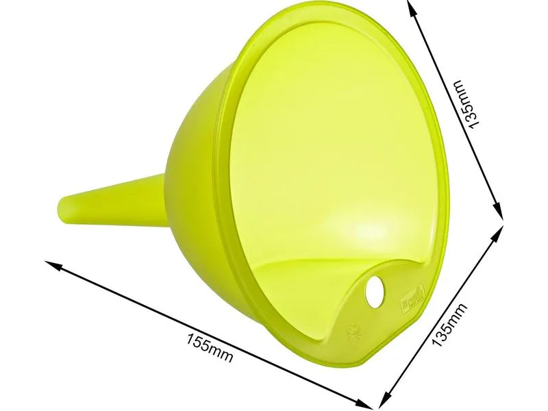 Rotho Trichter Vulcano Gross Ø 13.5 cm, Grün Rotho Trichter Vulcano Gross Ø 13.5 cm, Grün