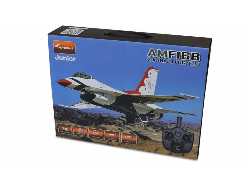 Amewi Flugzeug F16B, 2-Kanal mit Gyro RTF Amewi Flugzeug F16B, 2-Kanal mit Gyro RTF