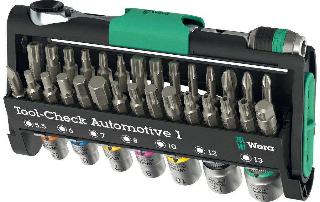 Wera Werkzeug-Set Tool-Check Automotive 1, 38-teilig Wera Werkzeug-Set Tool-Check Automotive 1, 38-teilig