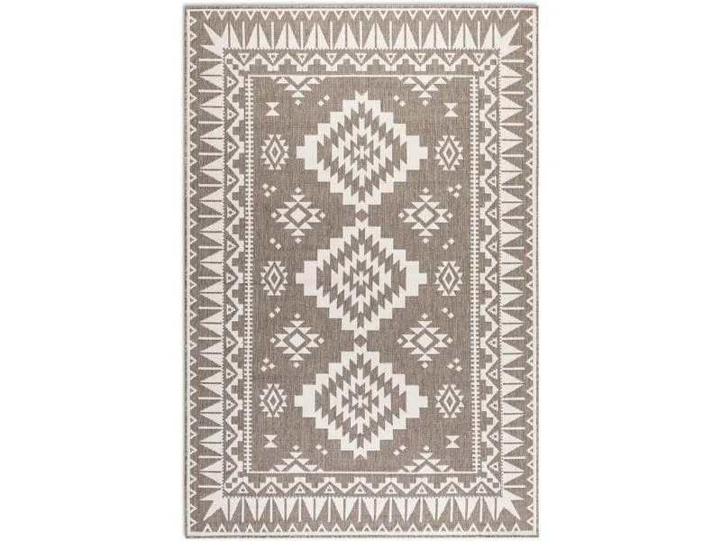 Elle Decoration Teppich Dynamic 120 x 170 cm, Linen
