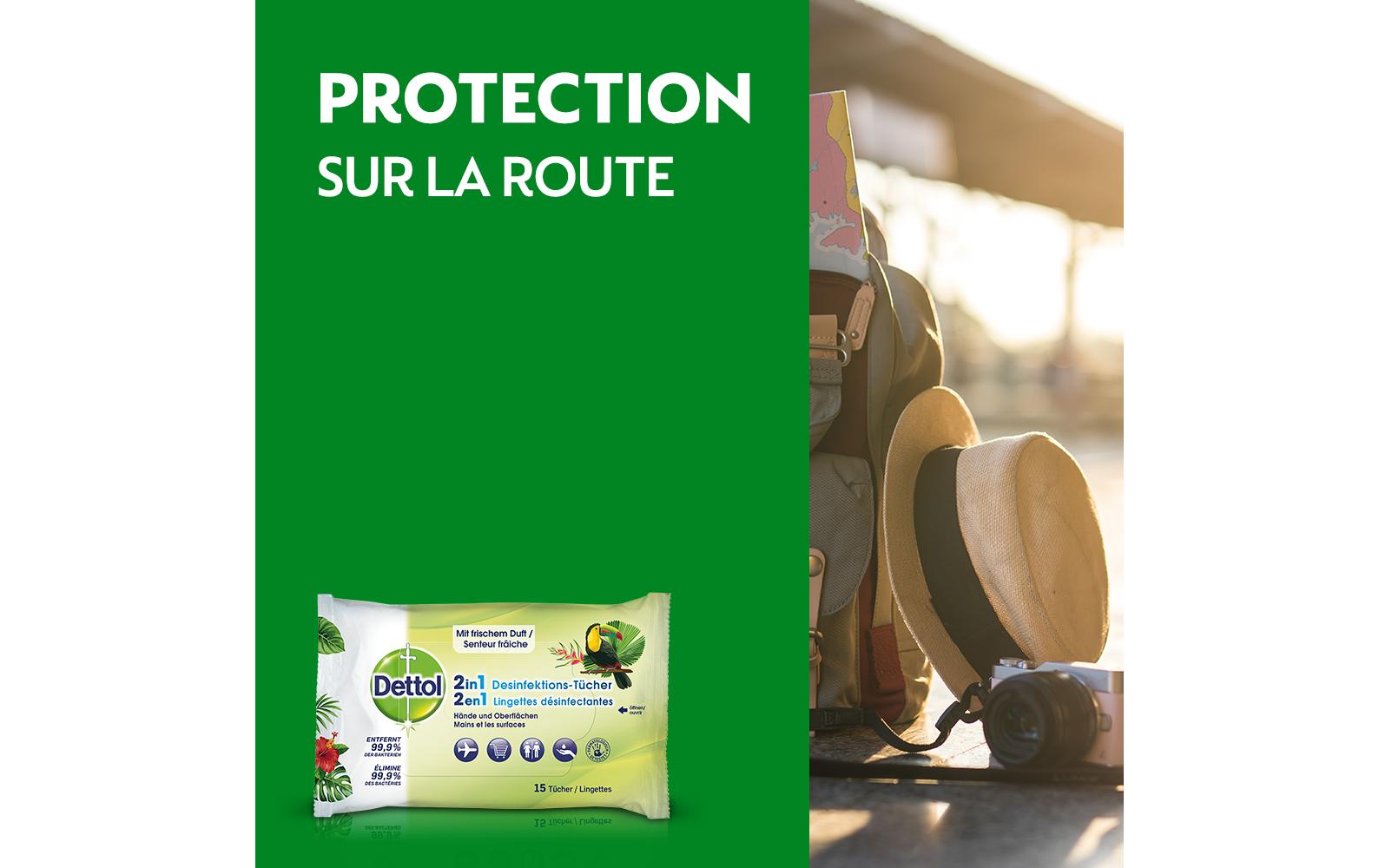 Dettol Desinfektionstücher 2 in 1 15 Stück Dettol Desinfektionstücher 2 in 1 15 Stück
