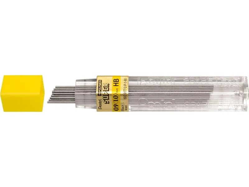 pentel Schreibmine Hi-Polymer Super 0.9 mm, HB pentel Schreibmine Hi-Polymer Super 0.9 mm, HB