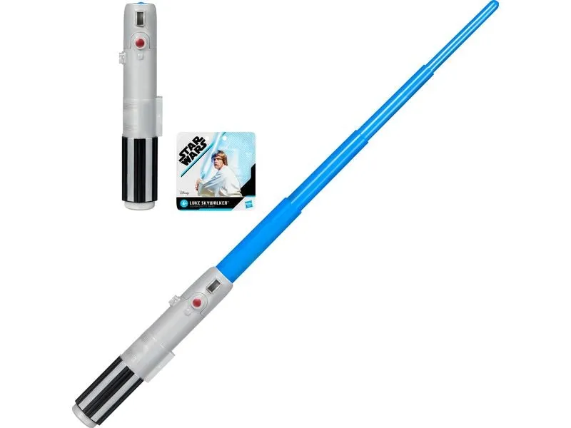 Hasbro Star Wars Lichtschwert Basic ausziehbar, 3-fach assortiert