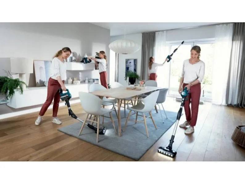 Bosch Akku-Hand- und Stielsauger BSS71125AH Blau/Schwarz Bosch Akku-Hand- und Stielsauger BSS71125AH Blau/Schwarz