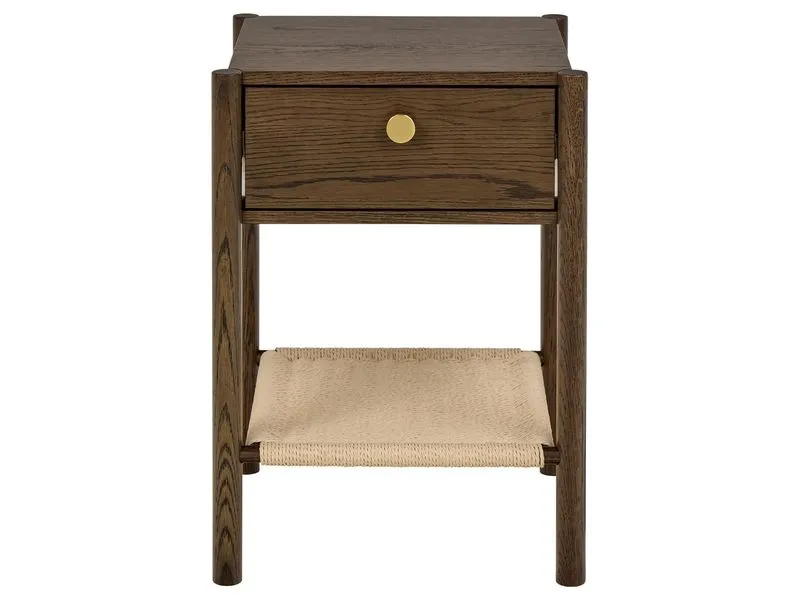 AC Design Nachttisch Monfort Dunkelbraun, 43.5 x 40 x 60 cm AC Design Nachttisch Monfort Dunkelbraun, 43.5 x 40 x 60 cm