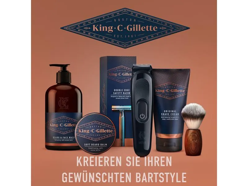 King C. Gillette Rasierpinsel 1 Stück1 Stück King C. Gillette Rasierpinsel 1 Stück1 Stück