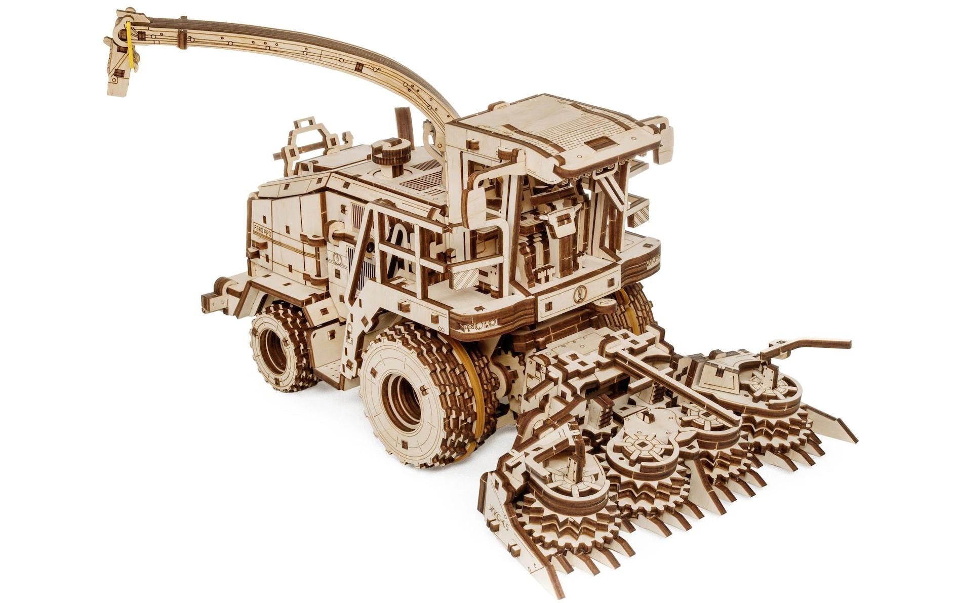 Eco-Wood-Art Bausatz Mähdrescher FS80 Eco-Wood-Art Bausatz Mähdrescher FS80