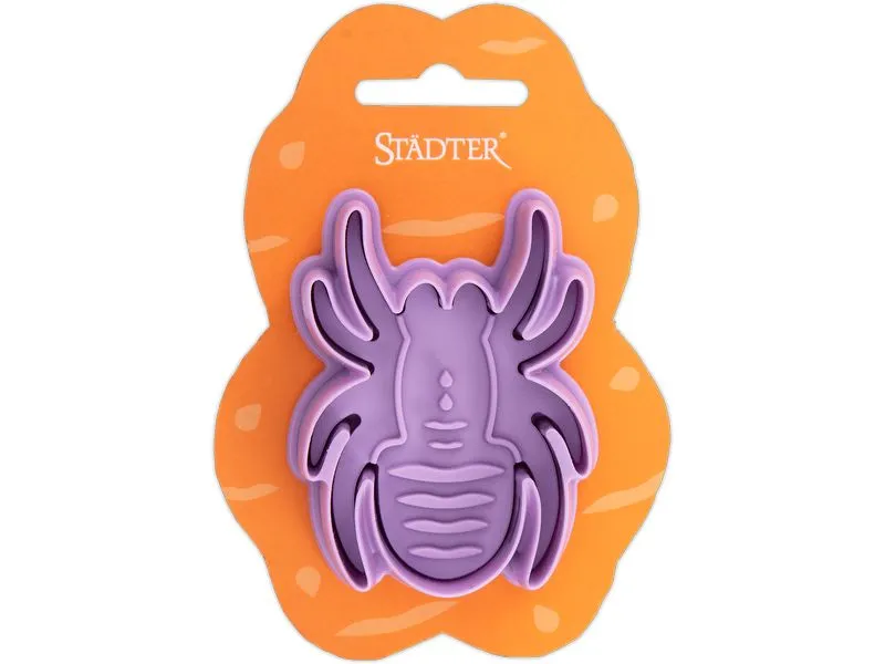 Städter Präge-Ausstecher Spinne 4.3 x 7 cm, Lila Städter Präge-Ausstecher Spinne 4.3 x 7 cm, Lila