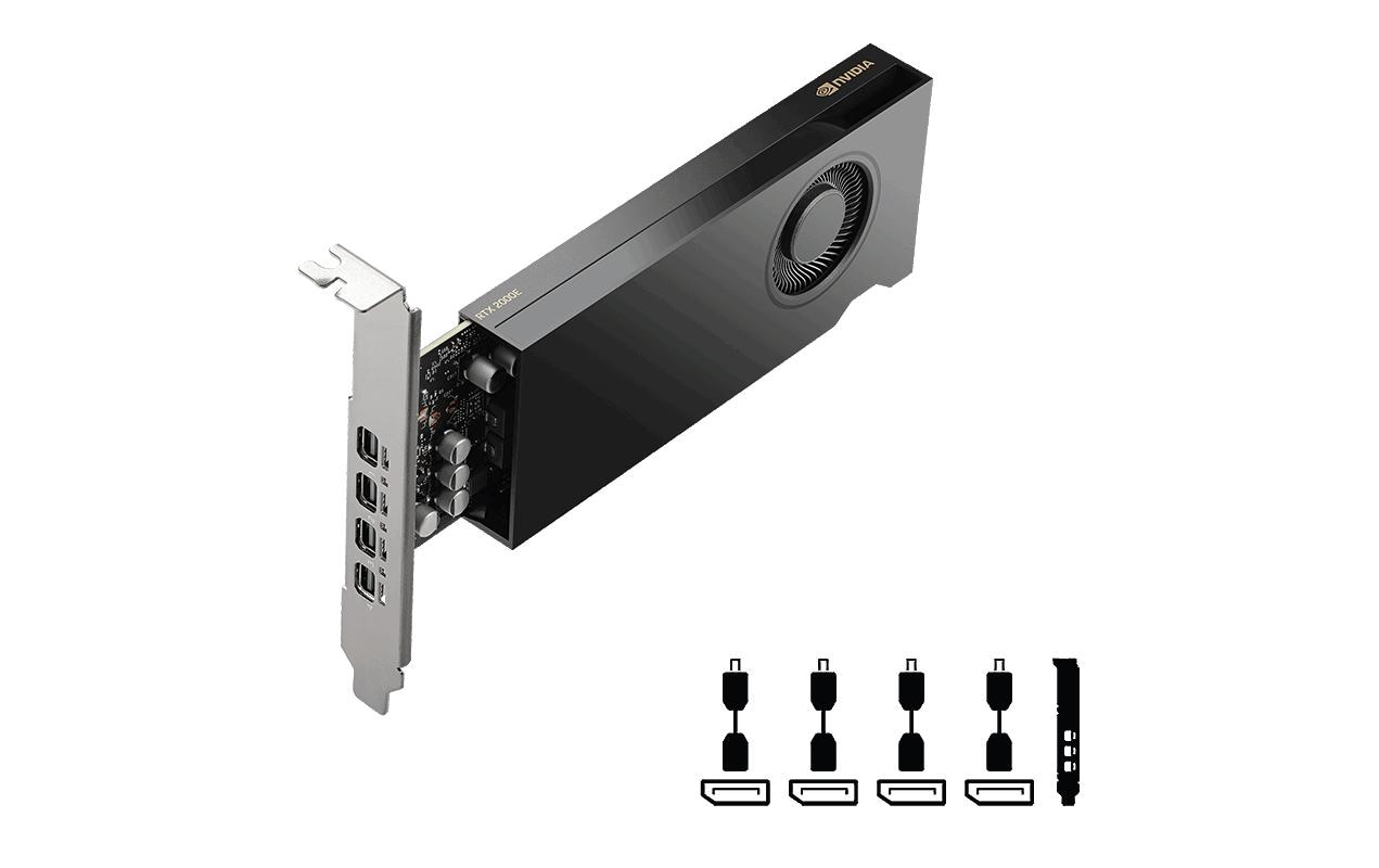 PNY Grafikkarte NVIDIA RTX 2000E Ada Generation