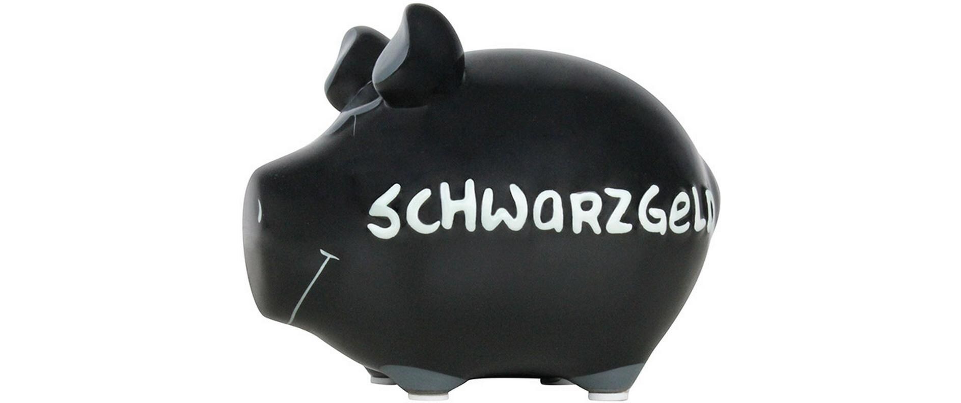 G. Wurm Spardose Schwarzgeld 12.5 x 9 x 9 cm G. Wurm Spardose Schwarzgeld 12.5 x 9 x 9 cm