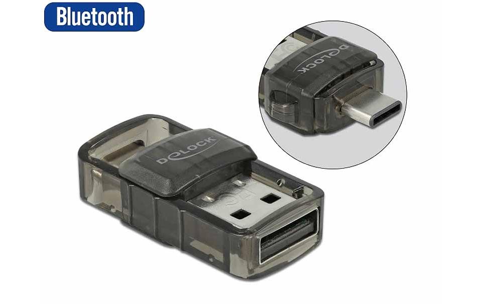 Delock USB-Bluetooth-Adapter 61002 2in1