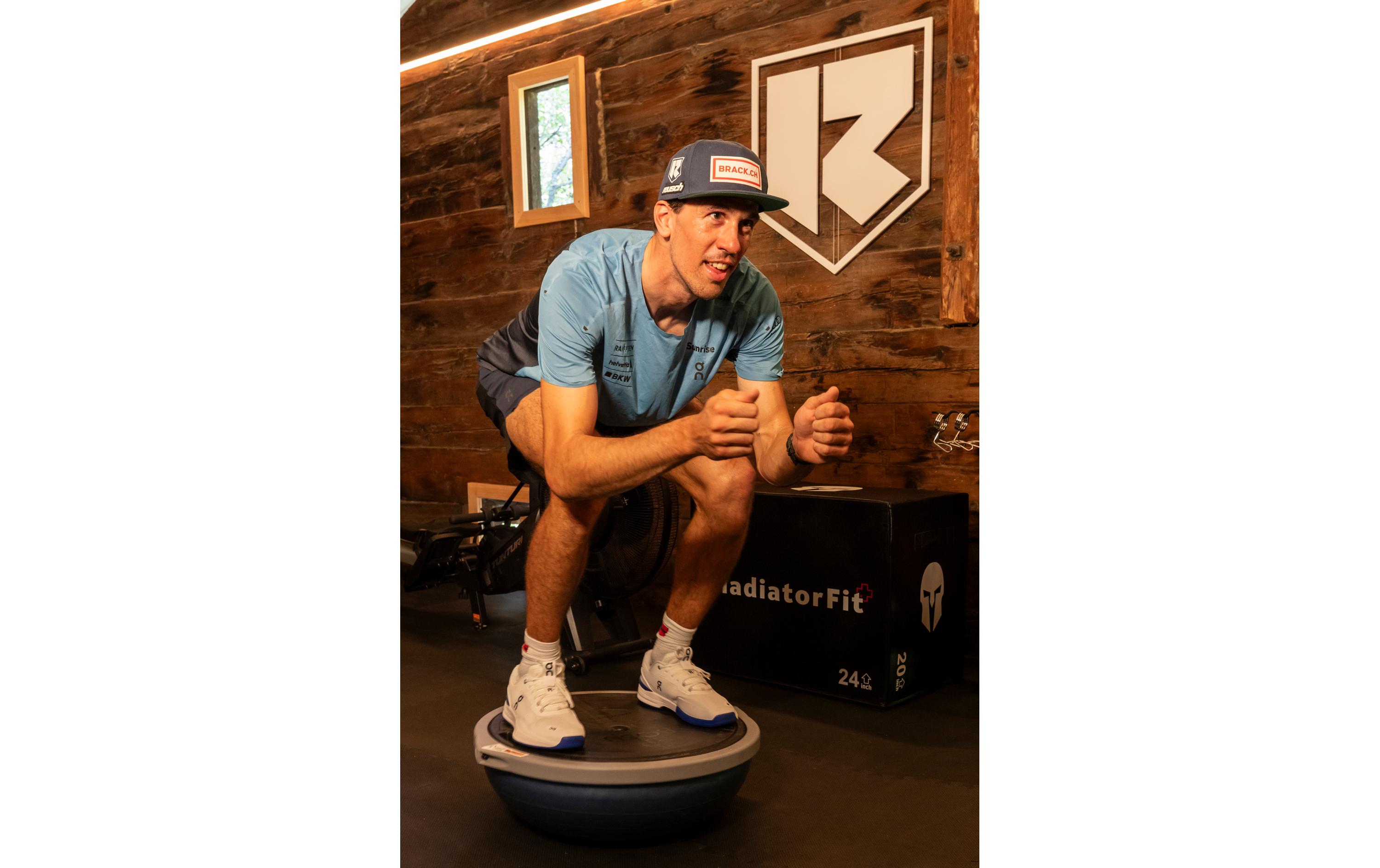 Bosu Balance Board Pro 65 cm Blau