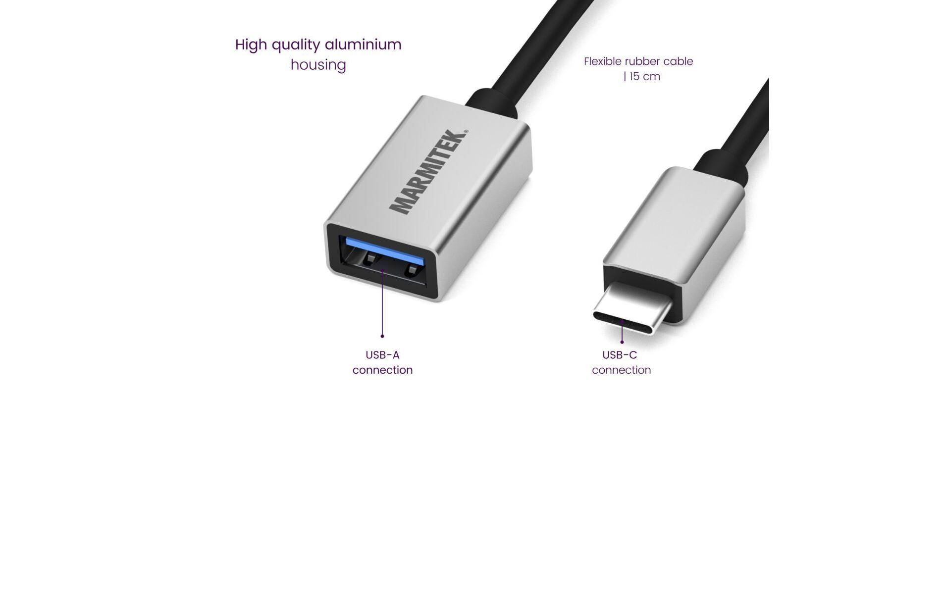 Marmitek Adapter Connect USB-C > USB-A