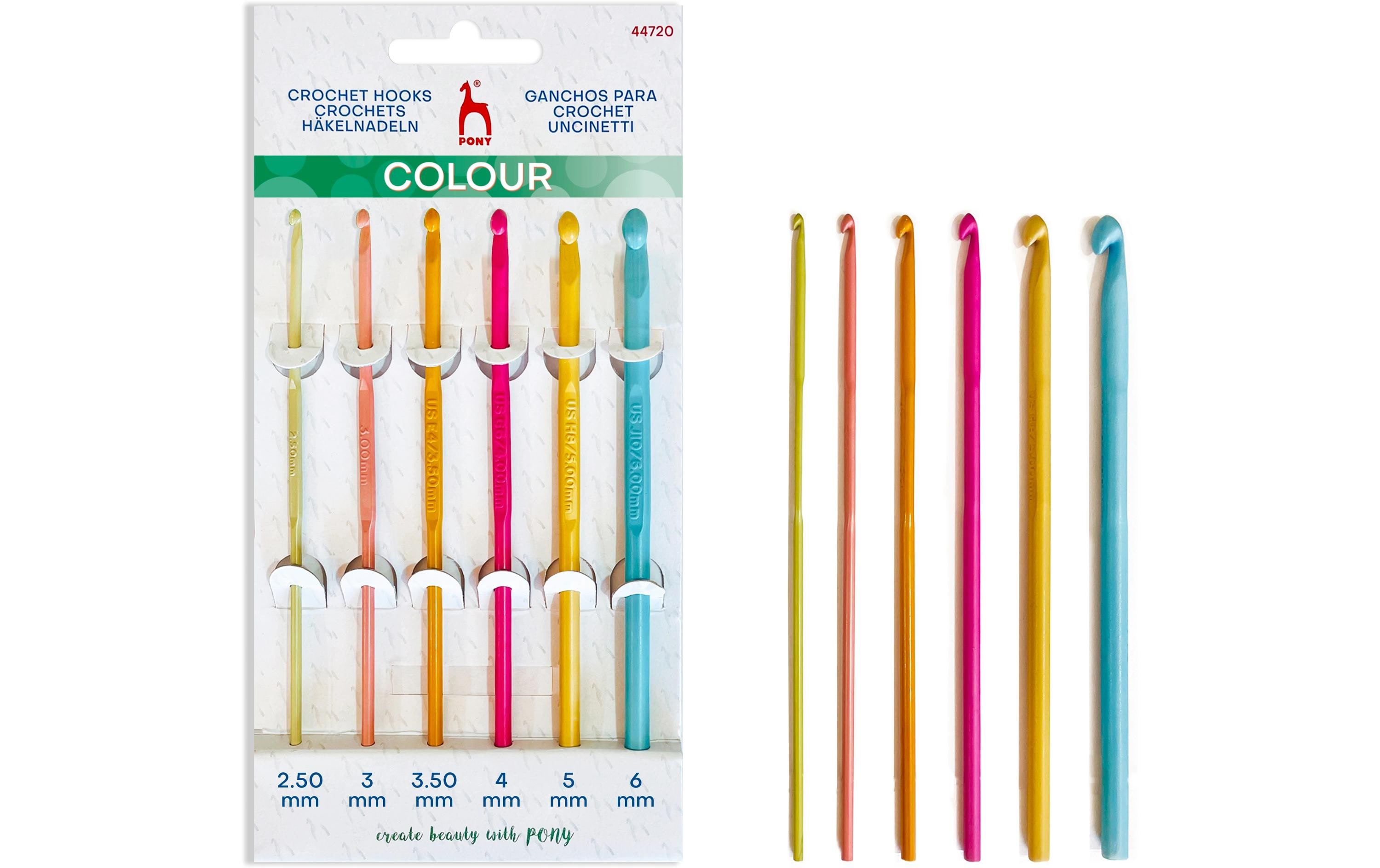 Pony Häkelnadel 6 Stück Pony Häkelnadel 6 Stück