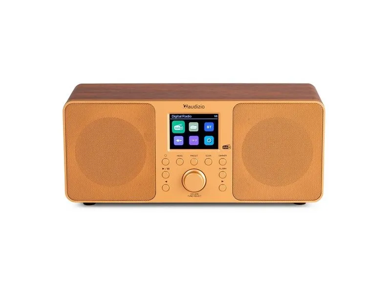 Audizio Genua-CU DAB+/FM Radio mit Bluetooth, Stereo, Kupfer Audizio Genua-CU DAB+/FM Radio mit Bluetooth, Stereo, Kupfer