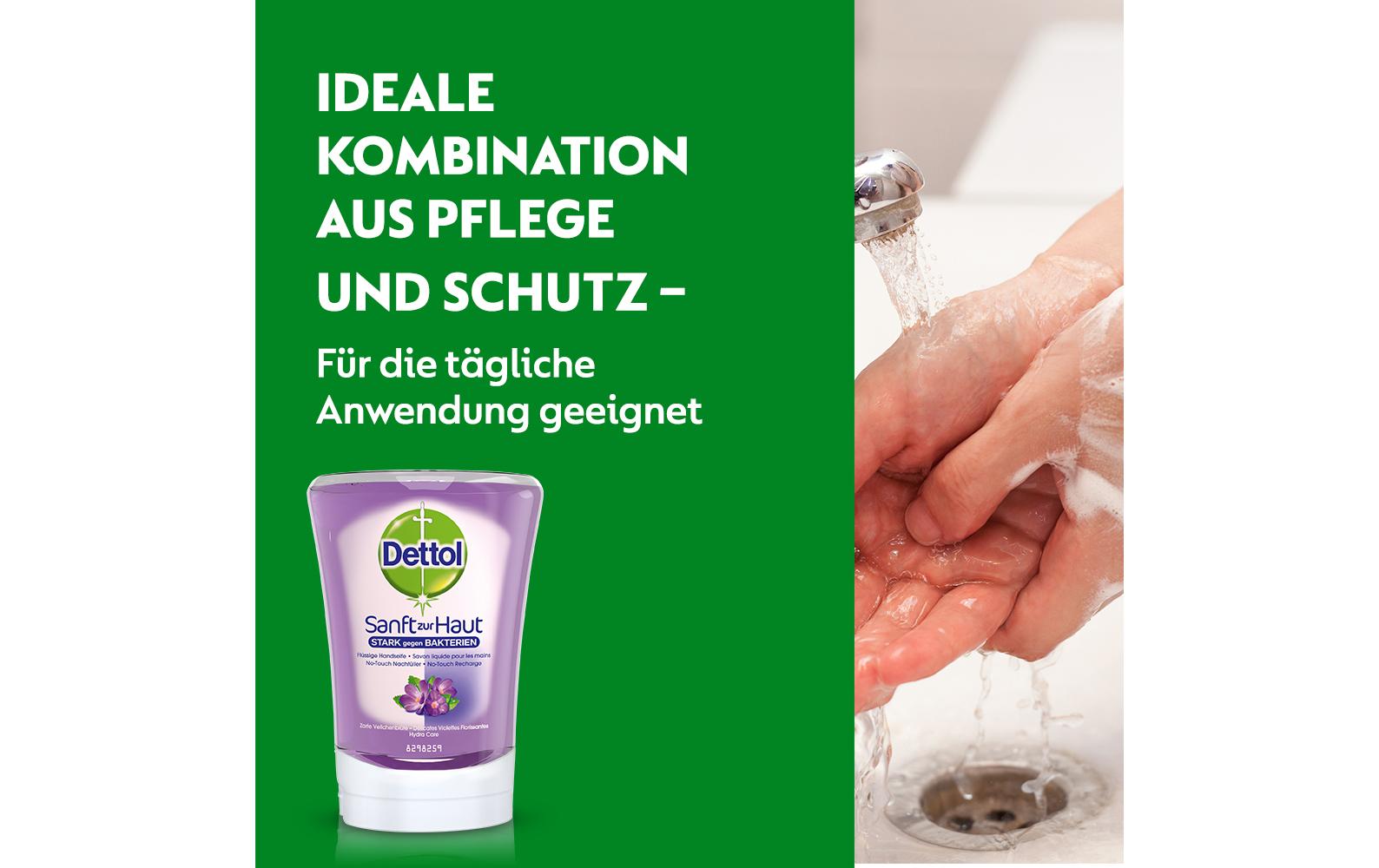 Dettol Handseife No-Touch Nachfüller Veilchenblüte 250 ml