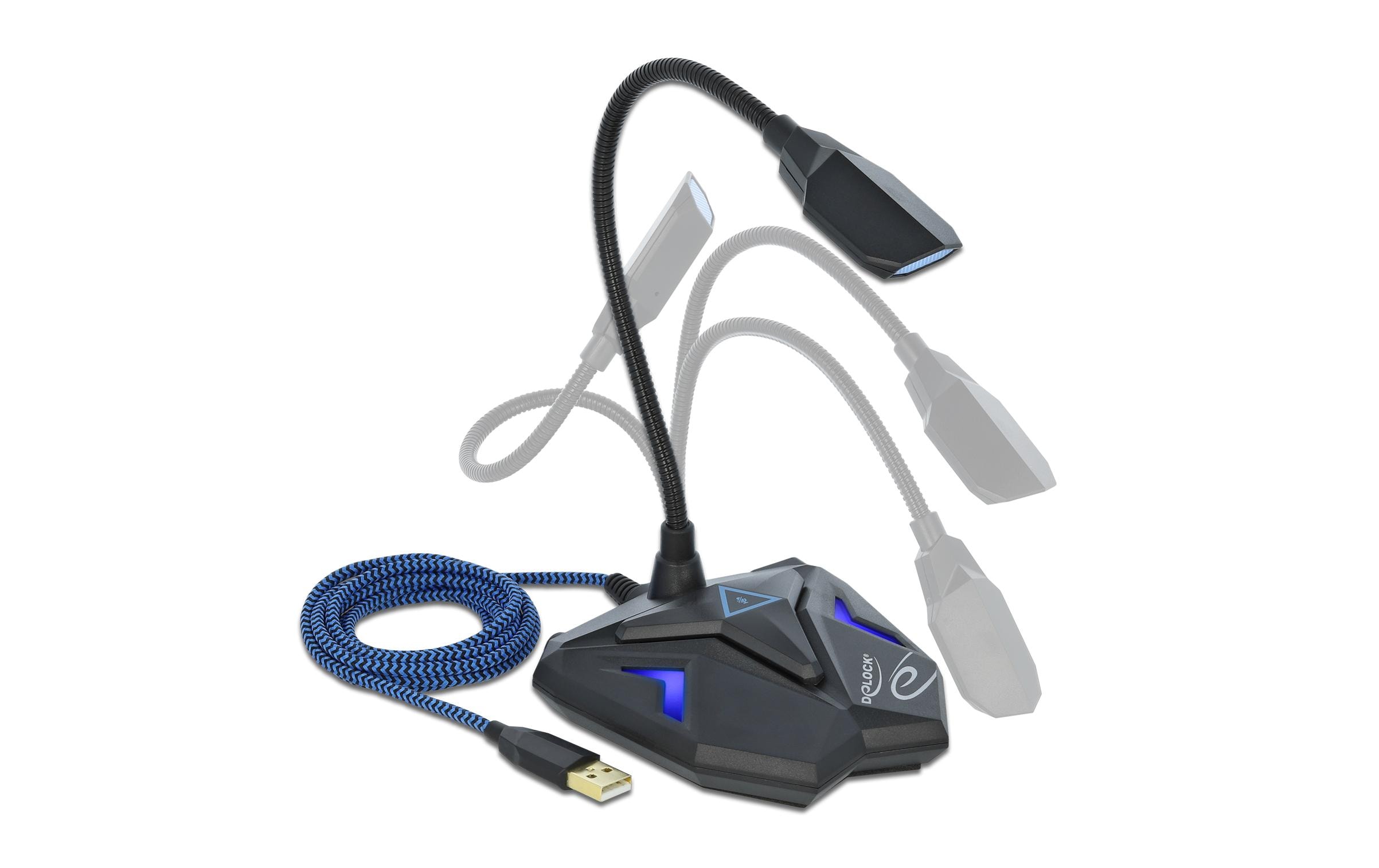 Delock Mikrofon USB Desktop Gaming