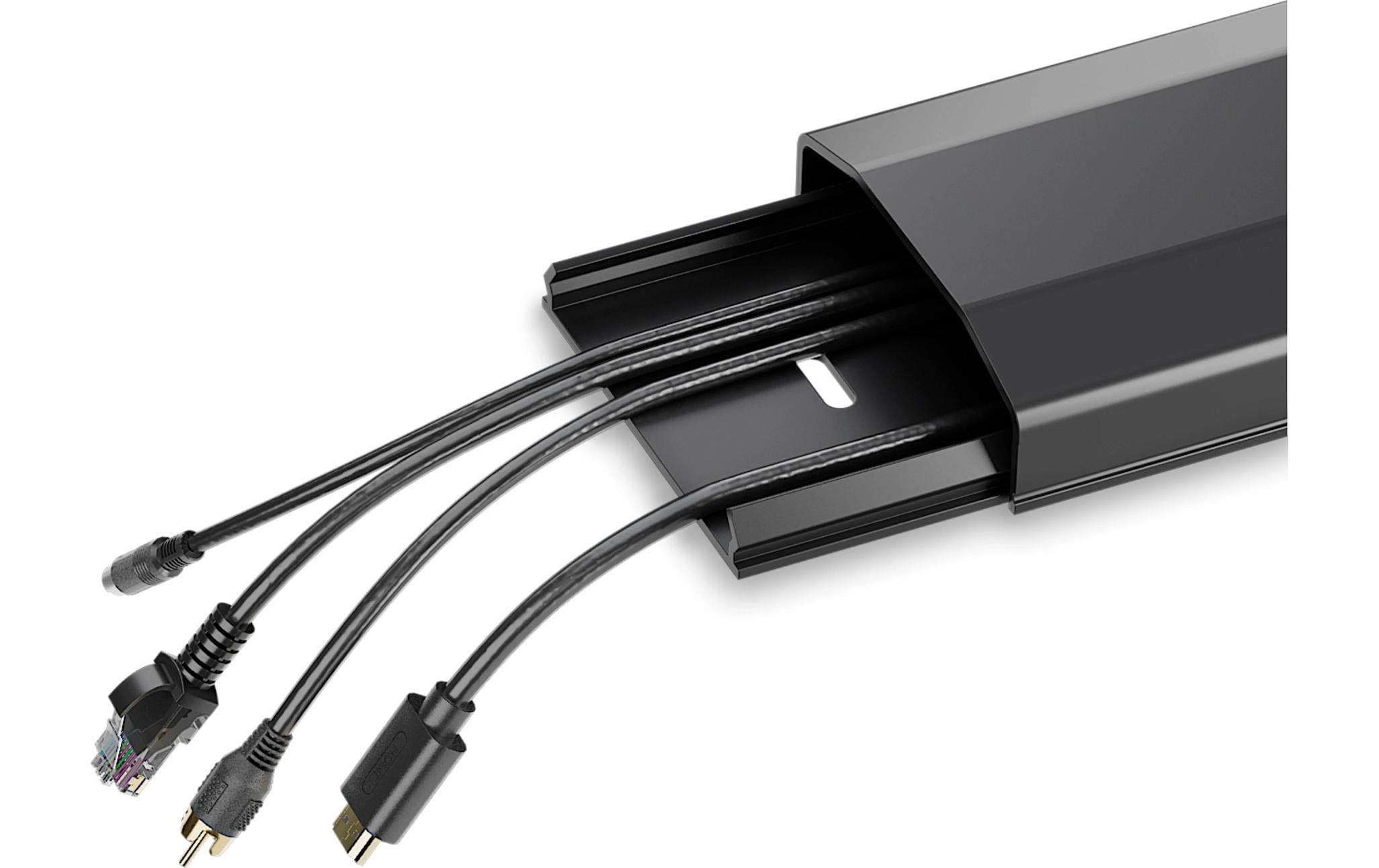 PureMounts Kabelkanal PM-CCP-050B 0.5 m x 60 mm Schwarz