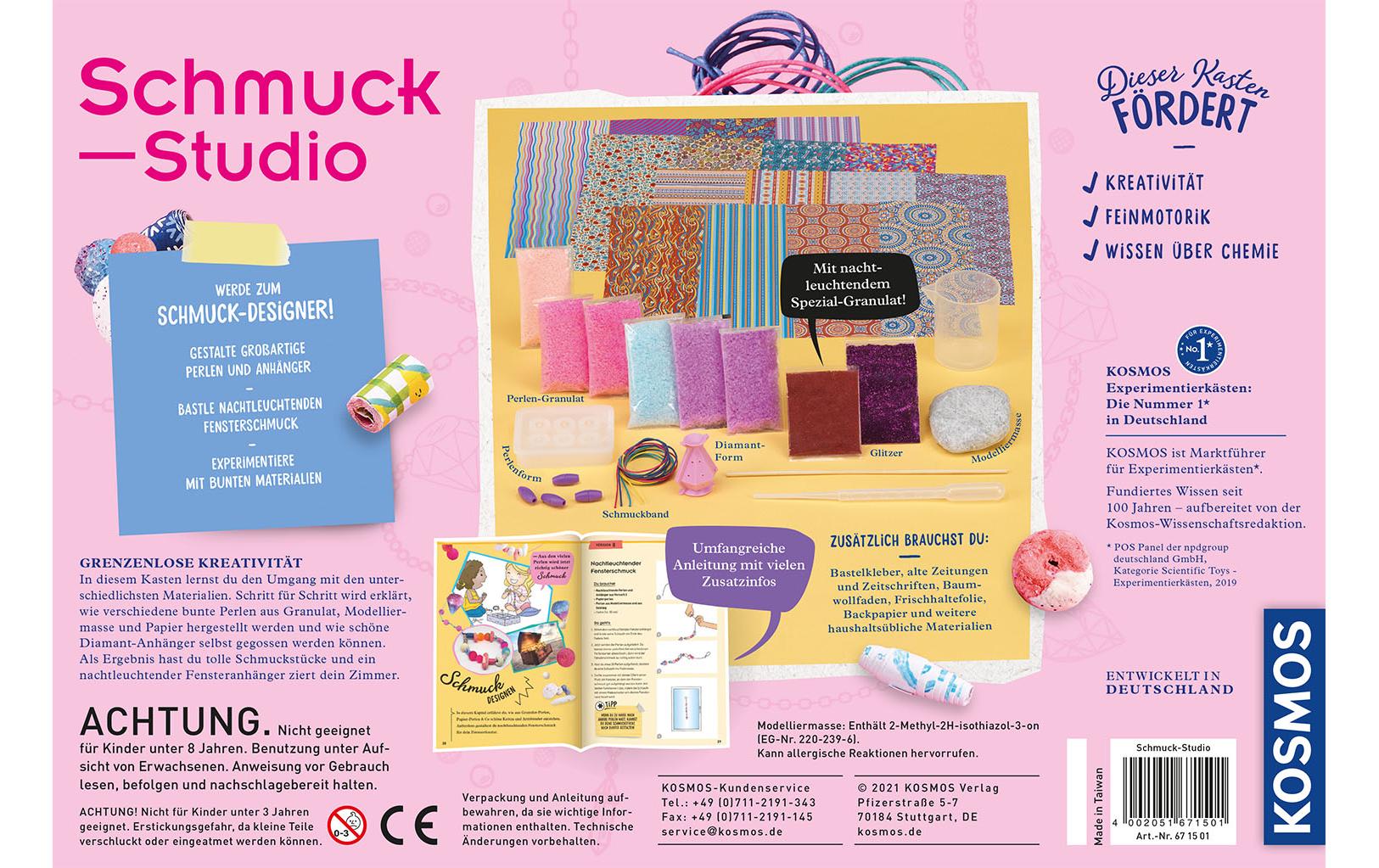Kosmos Experimentierkasten Schmuck-Studio Kosmos Experimentierkasten Schmuck-Studio
