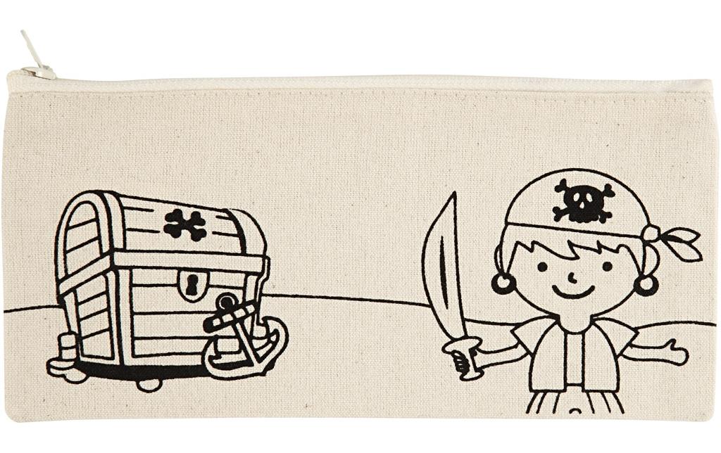 Creativ Company Etui Piraten 21 x 9 cm