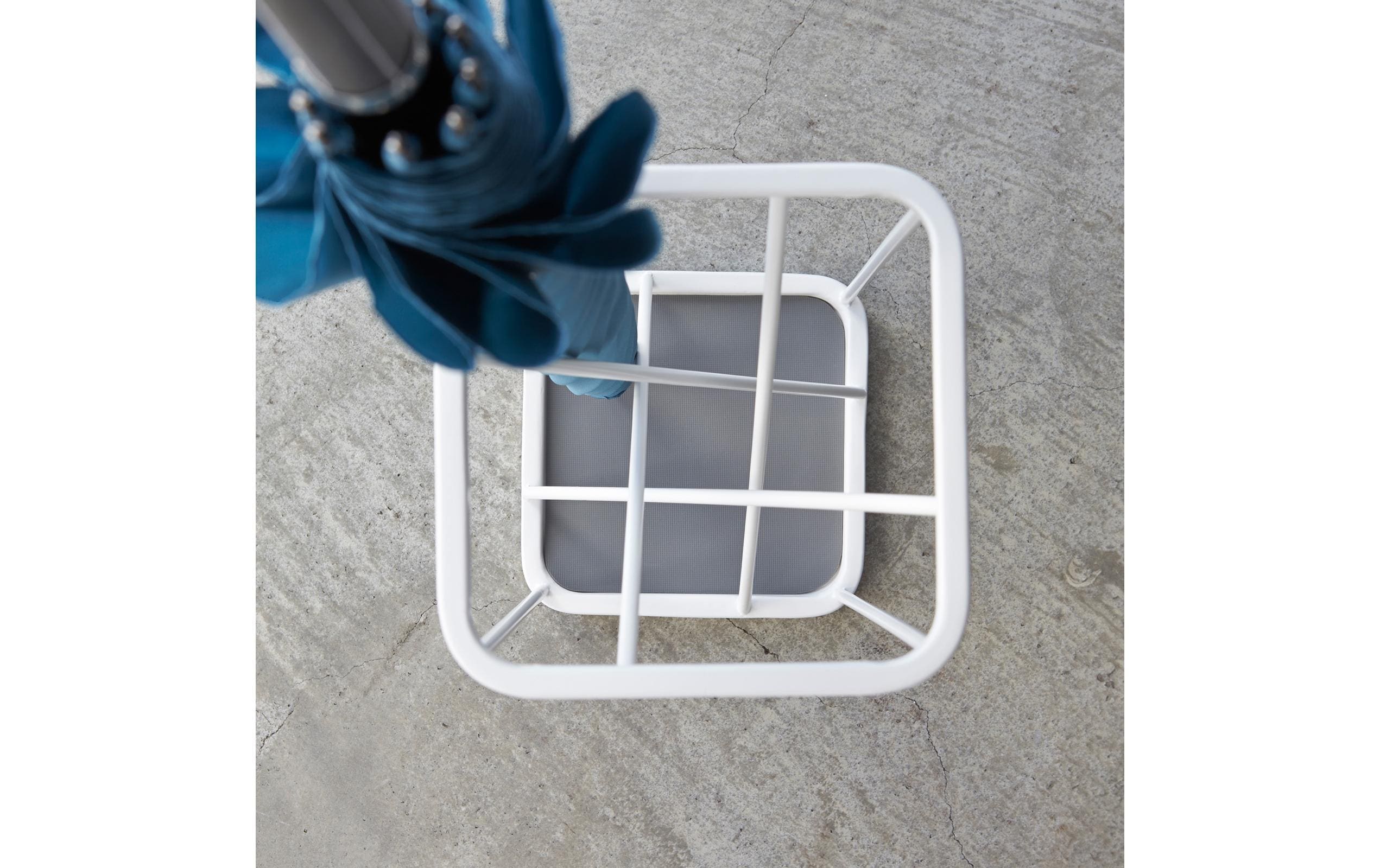 Yamazaki Schirmständer 17 x 45.5 cm, Weiss