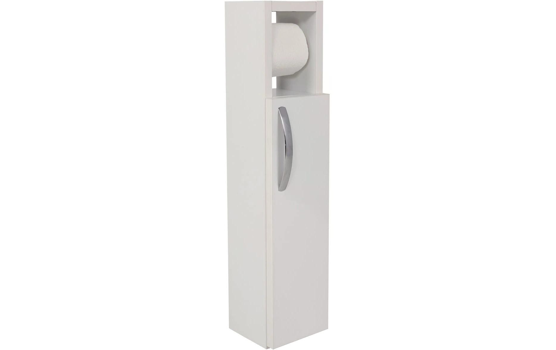 Woody Fashion Badezimmerregal Star 15 x 65 x 12 cm, Weiss
