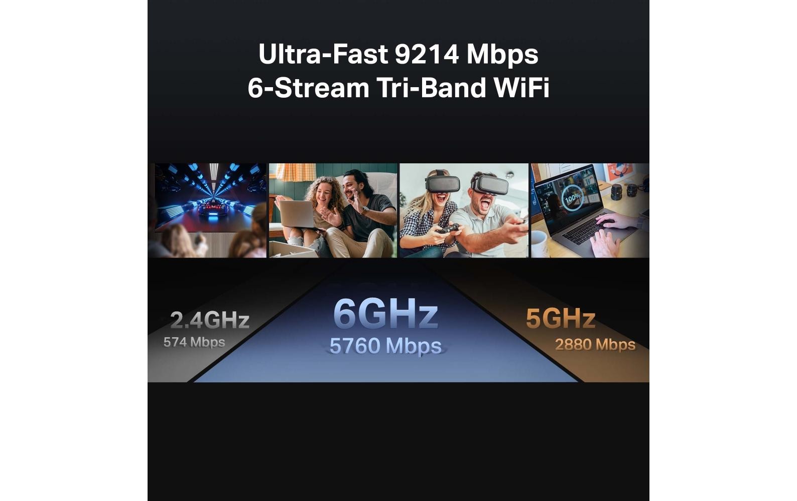 TP-Link Tri-Band WiFi Router Archer BE550