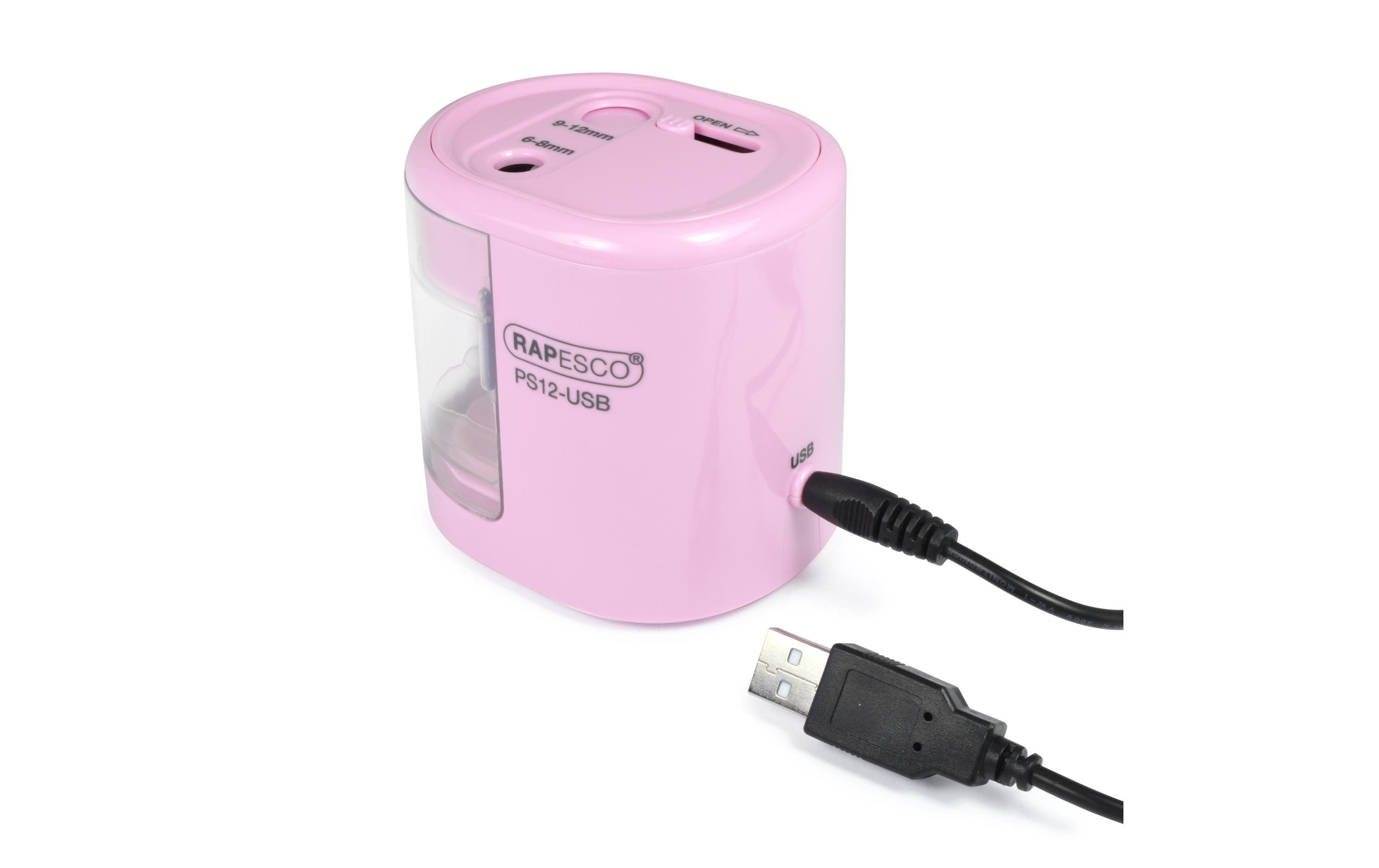 Rapesco Spitzer Elektrisch Rosa