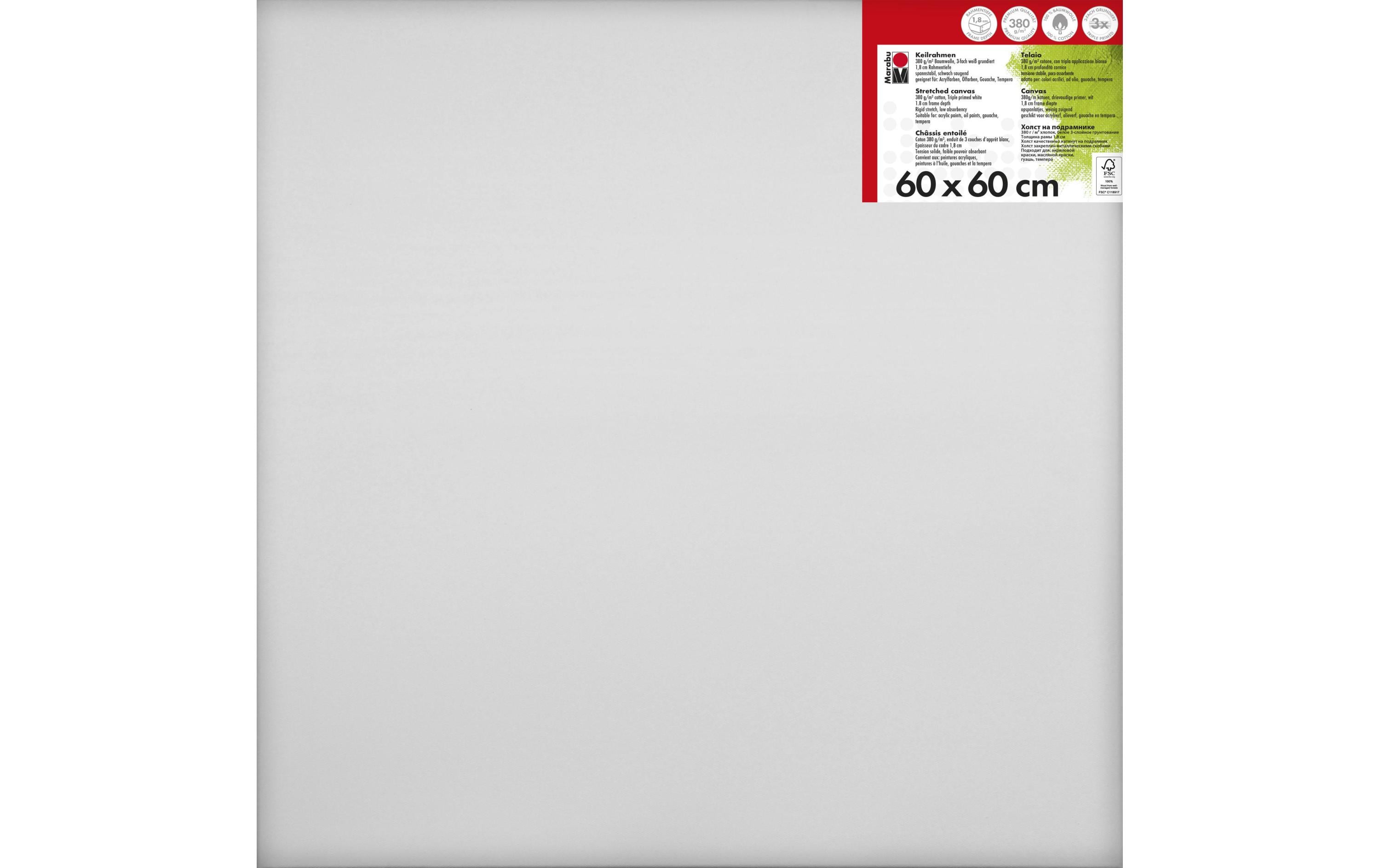 Marabu Keilrahmen 60 x 60 x 1.8 cm Marabu Keilrahmen 60 x 60 x 1.8 cm