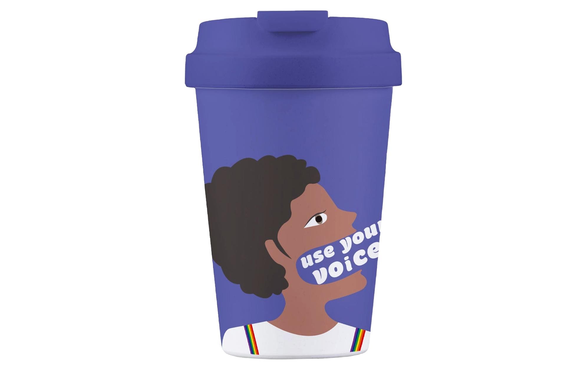 BioLoco Outdoor-Becher Easy Cup-Use your voice 350 ml