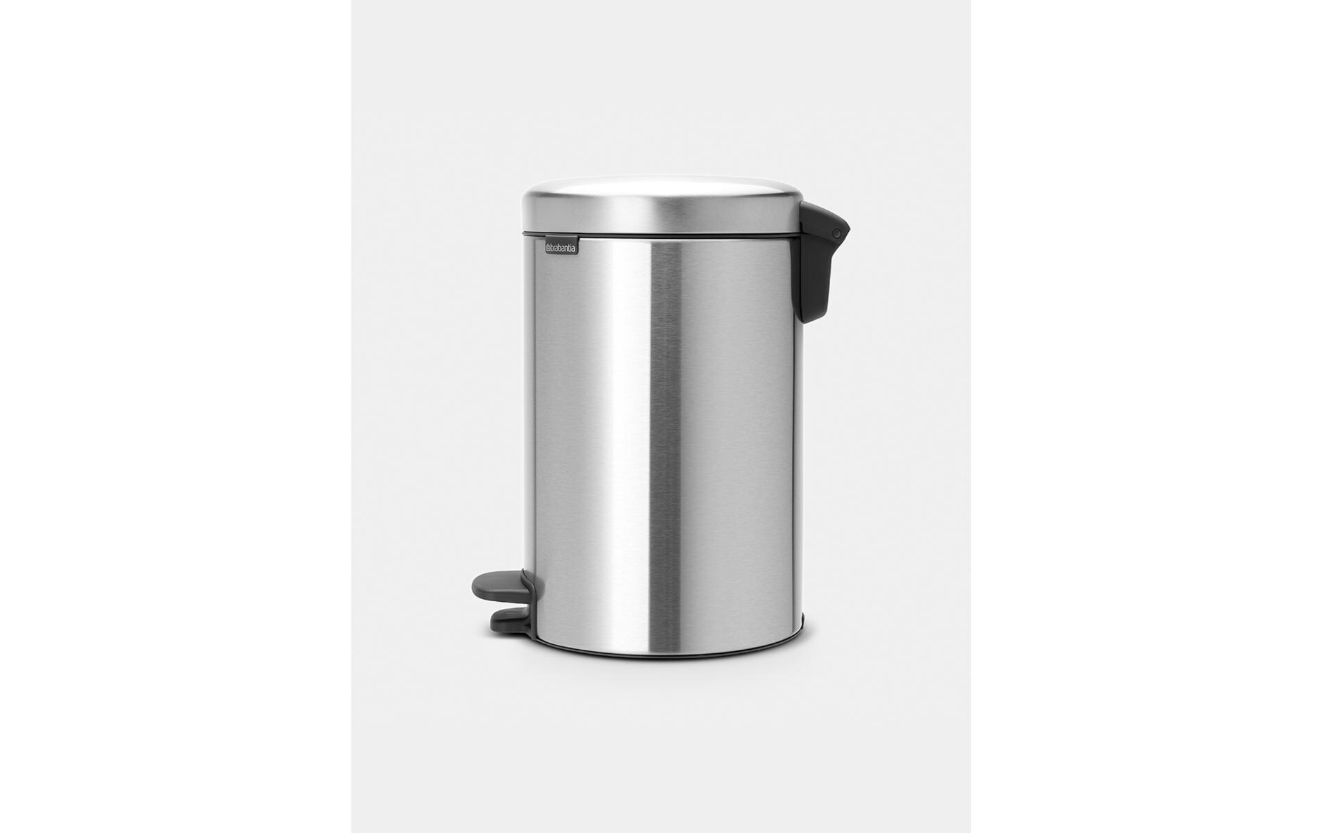 Brabantia Treteimer NewIcon 12 l, Matt Steel
