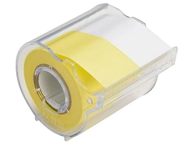 NT Cutter Notizzettel-Dispenser Yamato 2.5 cm Gelb/Weiss, 2 Rollen NT Cutter Notizzettel-Dispenser Yamato 2.5 cm Gelb/Weiss, 2 Rollen