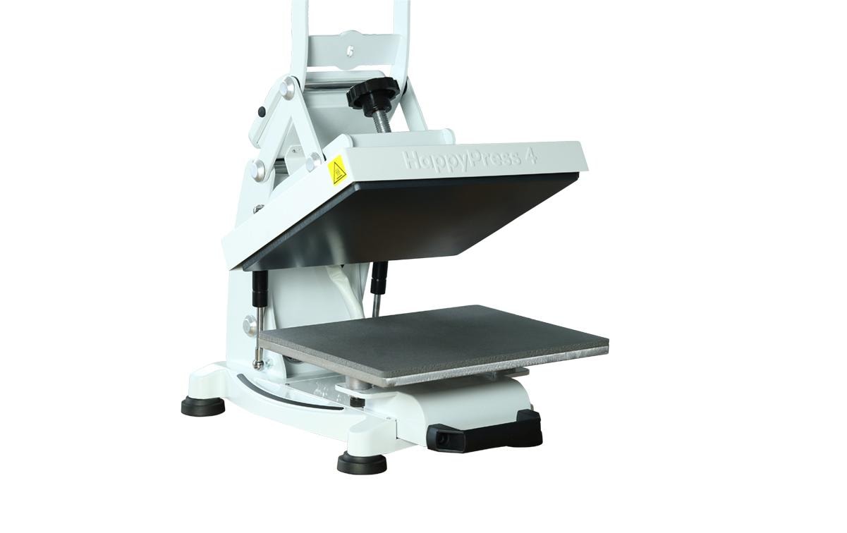 Happy Fabric Transferpresse HappyPress 4 A4, Weiss Happy Fabric Transferpresse HappyPress 4 A4, Weiss