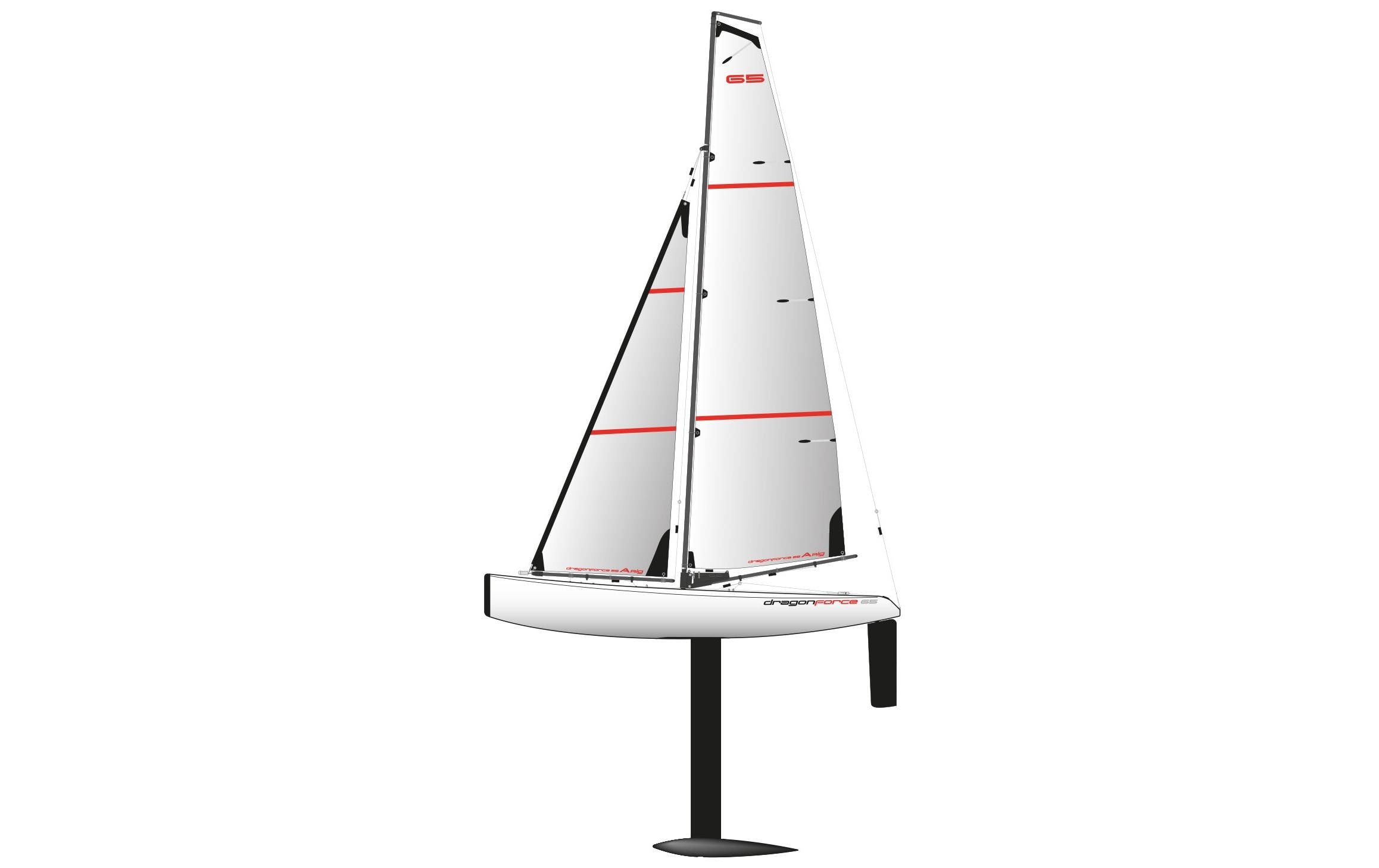Amewi Segel-Yacht Dragonforce 65 V7 Racing, 650 mm RTR