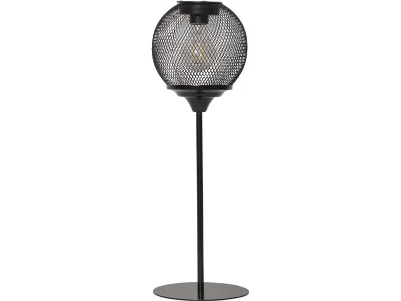 Star Trading Tischleuchte Solardekoration Sunlight, Schwarz