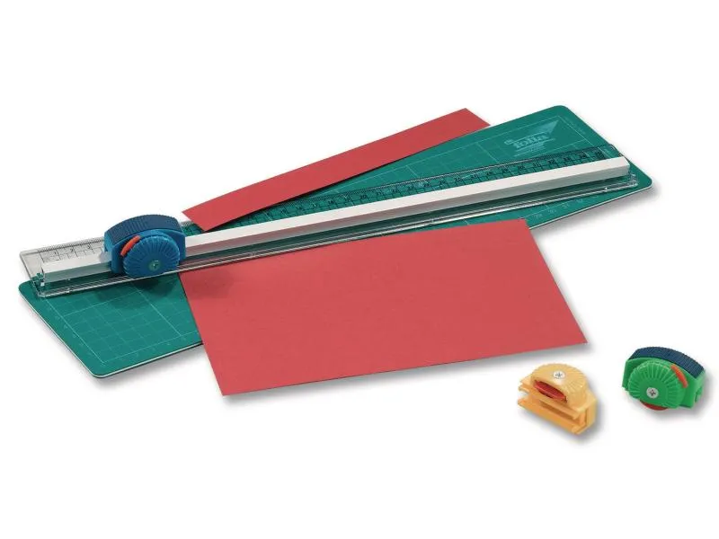 Folia Schneidematte-Set mit Lineal 36 cm x 8 cm Folia Schneidematte-Set mit Lineal 36 cm x 8 cm
