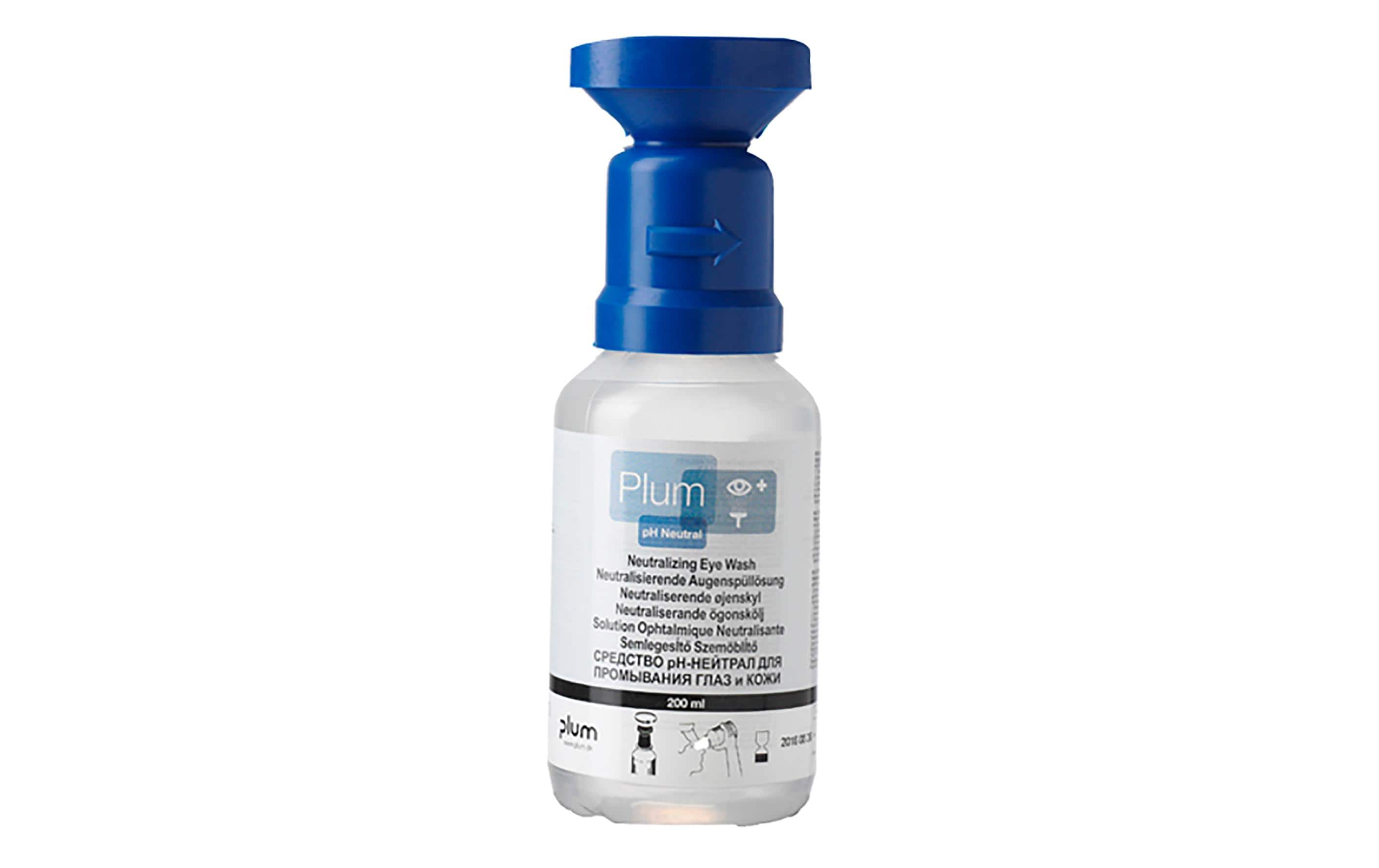 PLUM Augen Notfallstation 200 ml pH Neutral, 500 ml NaCl PLUM Augen Notfallstation 200 ml pH Neutral, 500 ml NaCl