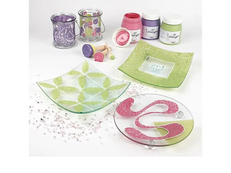 Creativ Company Glasplatte 15 x 15 cm, 12 Stück Creativ Company Glasplatte 15 x 15 cm, 12 Stück