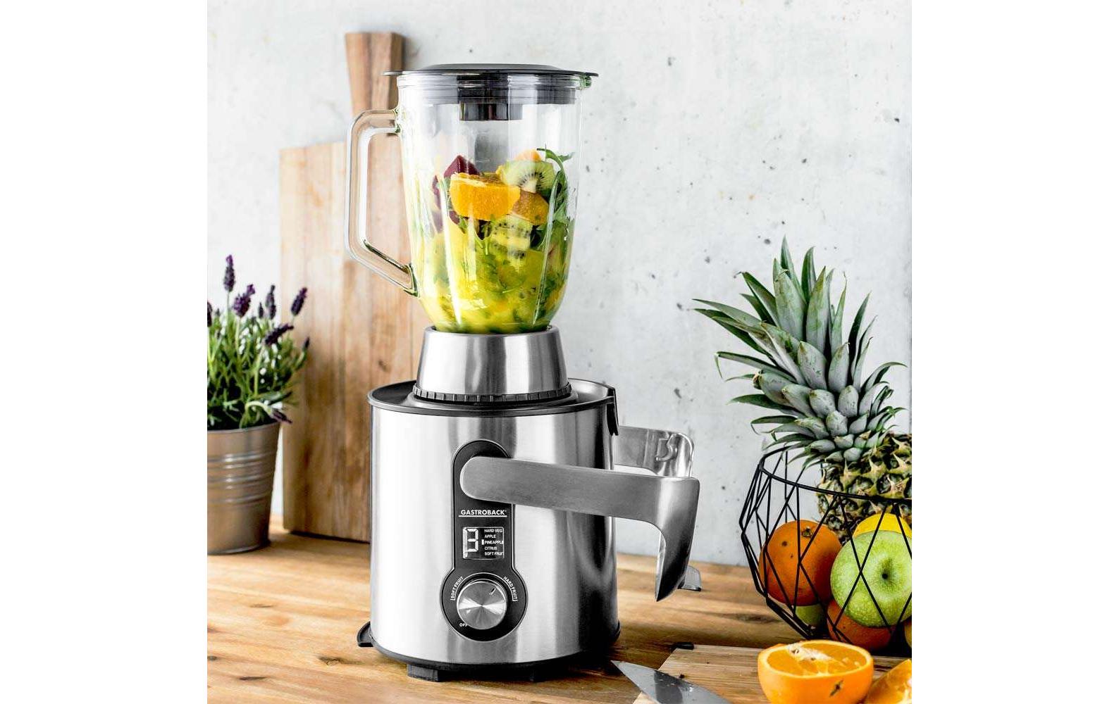 Gastroback Entsafter Multi Juicer Digital Pro Schwarz