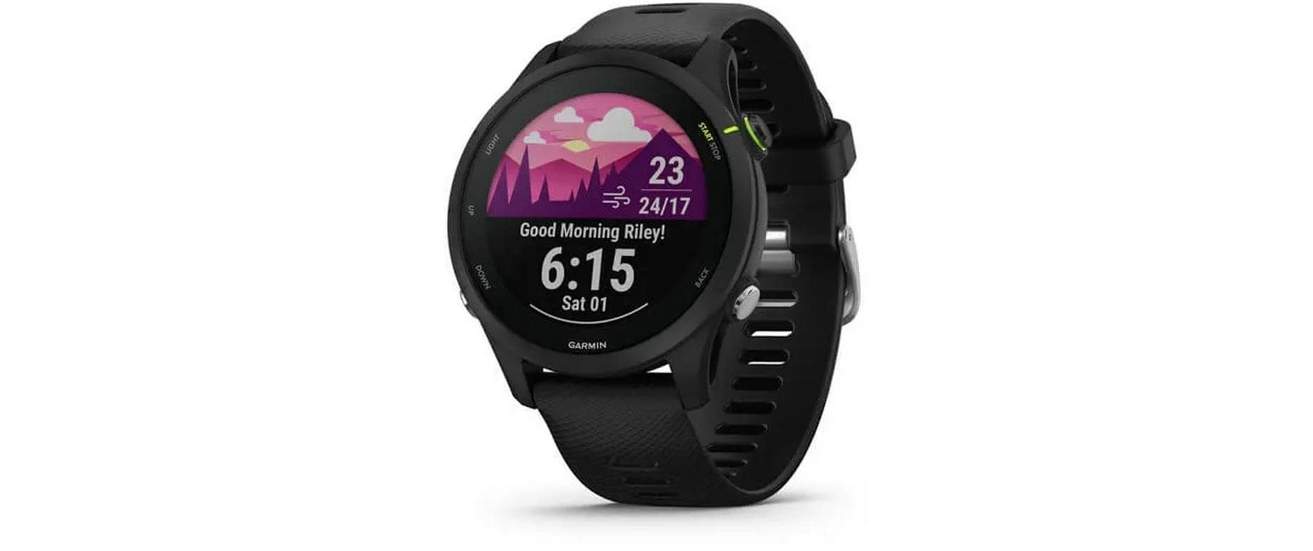 GARMIN GPS-Sportuhr Forerunner 255 Music Schwarz/Schwarz