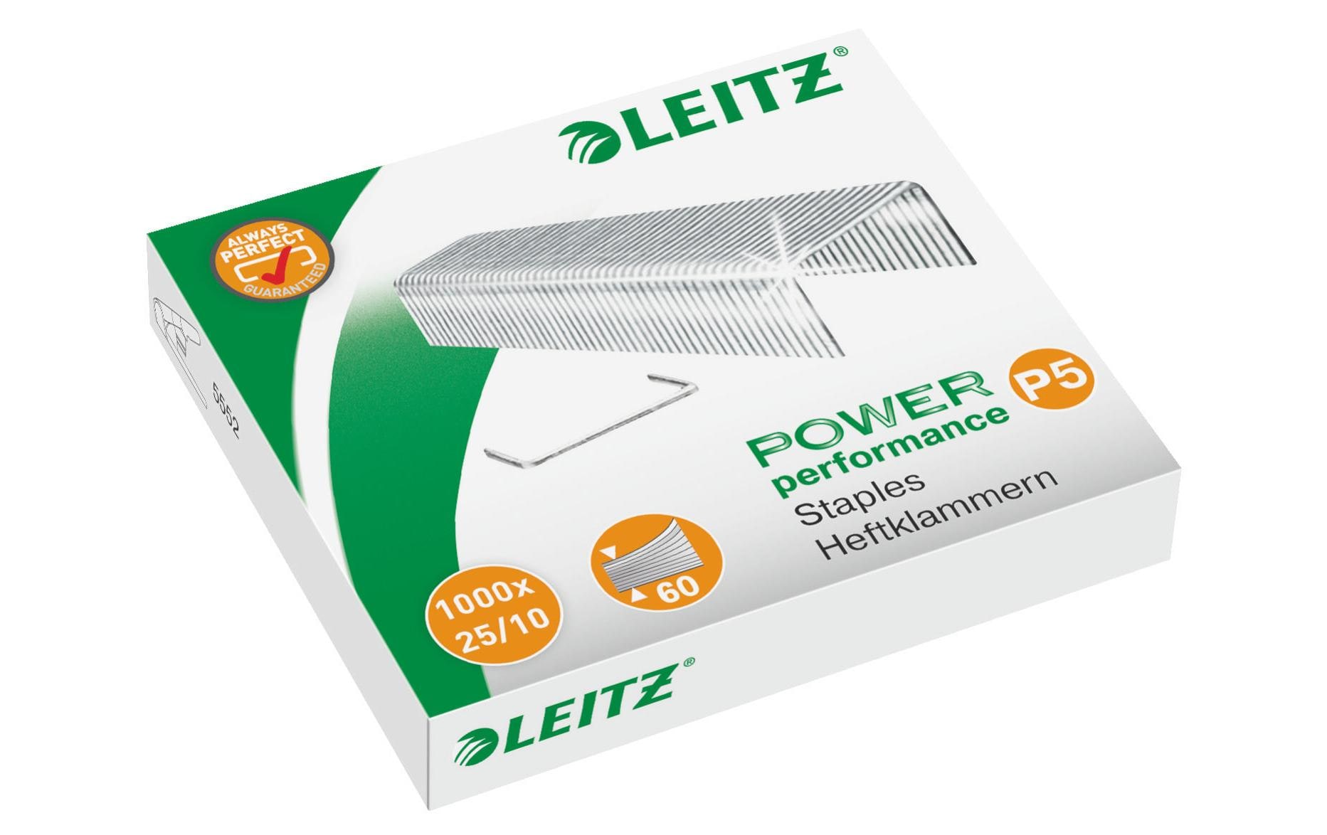 Leitz Heftklammer Performance P5 1000 Stück Leitz Heftklammer Performance P5 1000 Stück