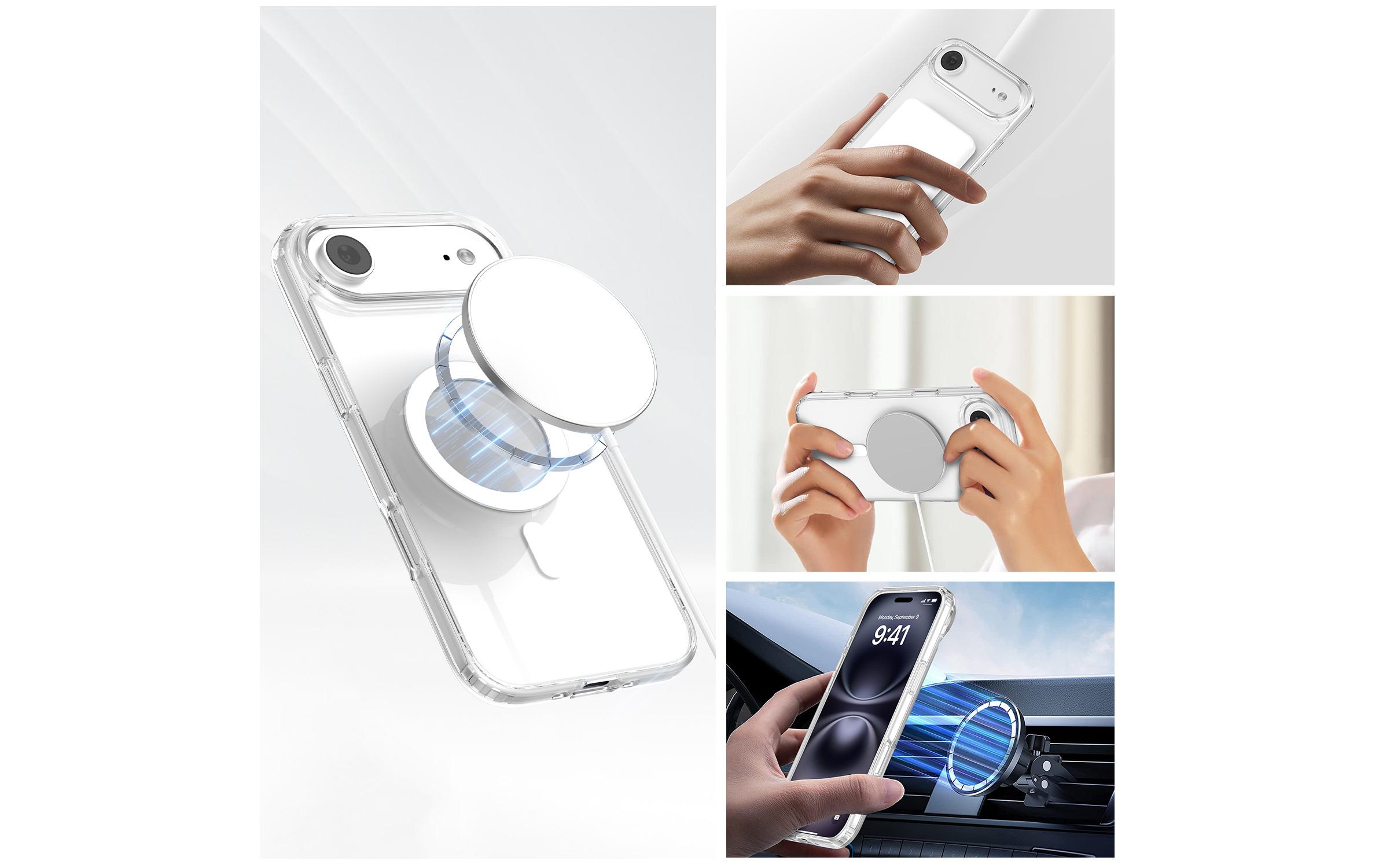 4smarts Back Cover 3in1 Starter Set MagSafe für iPhone Air