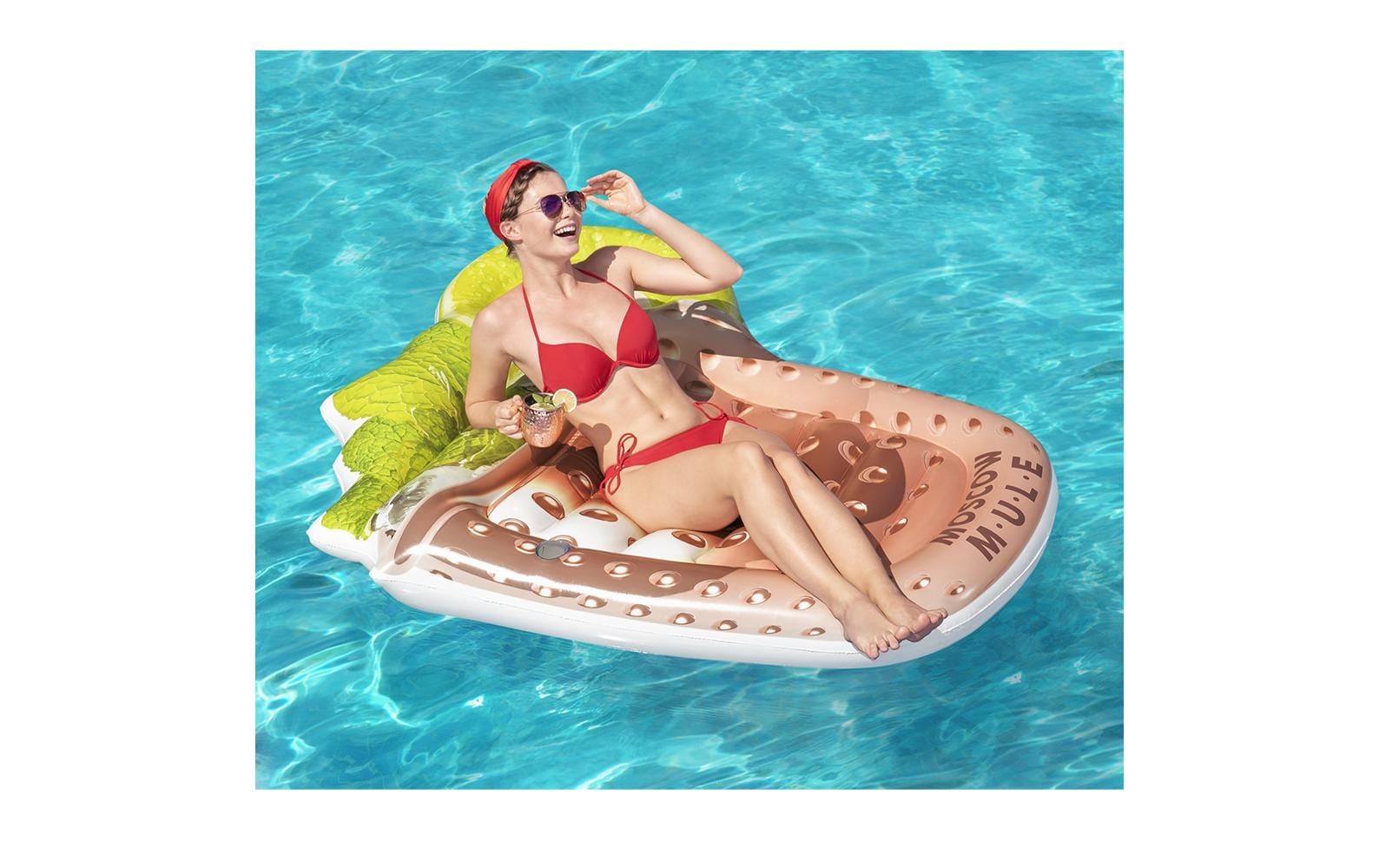 Bestway Luftmatratze Moscow Mule 173 x 160 cm