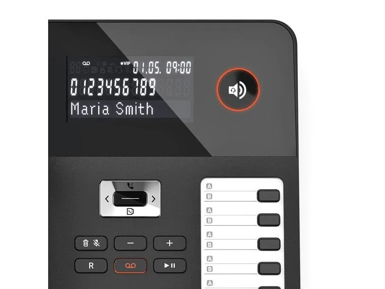 Gigaset Tischtelefon DESK 800A Schwarz