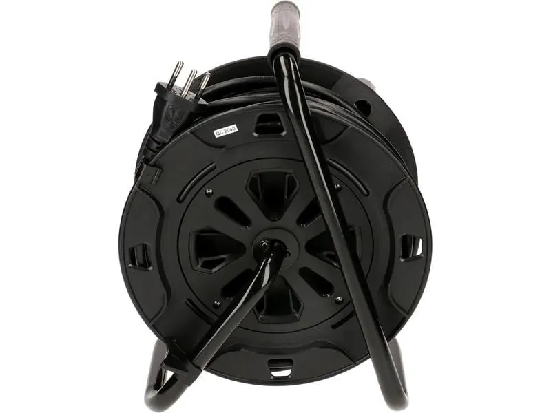 Max Hauri Kabelrolle 20 m, 3x T13, 2x USB Schwarz Max Hauri Kabelrolle 20 m, 3x T13, 2x USB Schwarz